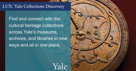 LUX: Yale Collections Discovery